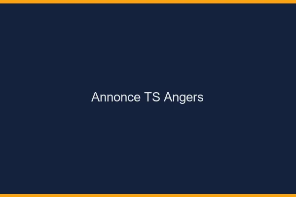 Annonce TS Angers