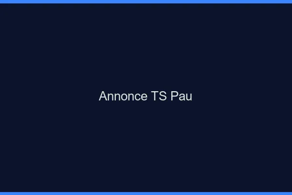 Annonce TS Pau