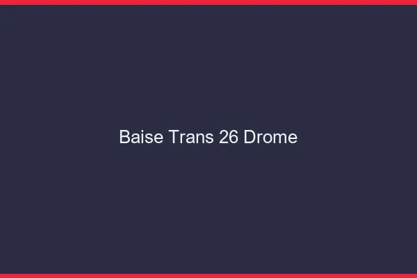 Baise trans 26 drôme