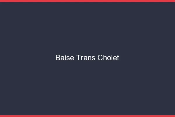 Baise trans Cholet