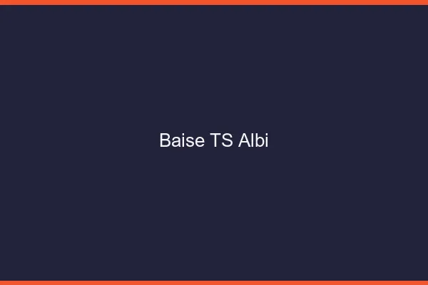 Baise TS Albi