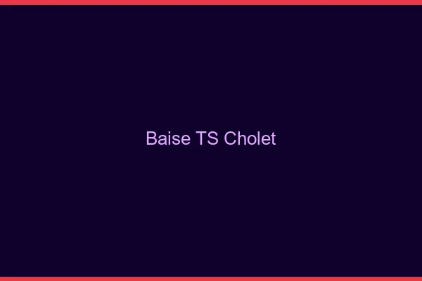 Baise TS Cholet