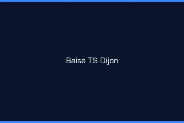Baise TS Dijon