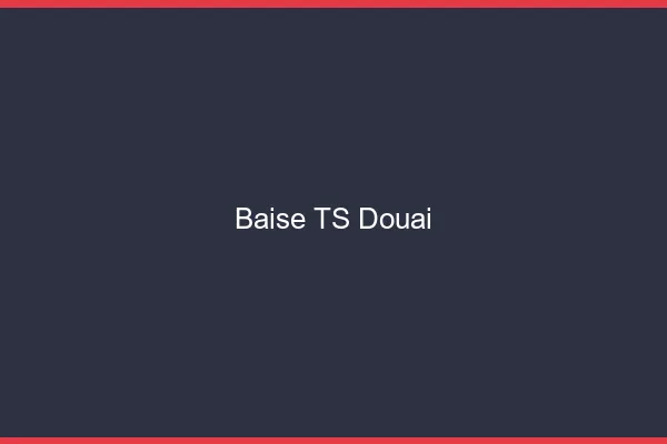 Baise TS Douai