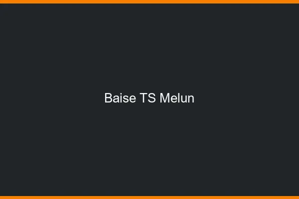 Baise TS Melun