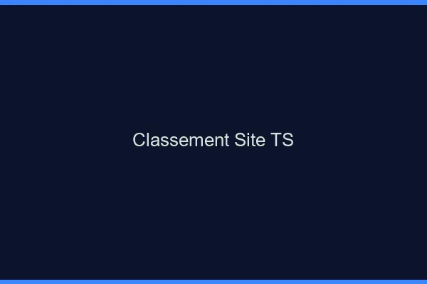 Classement site TS
