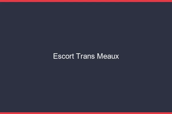 Escort trans Meaux