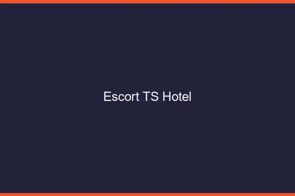 Escort TS hôtel
