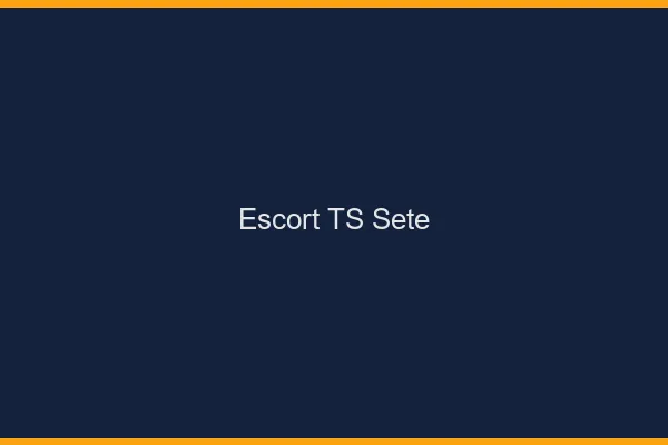 Escort TS Sète
