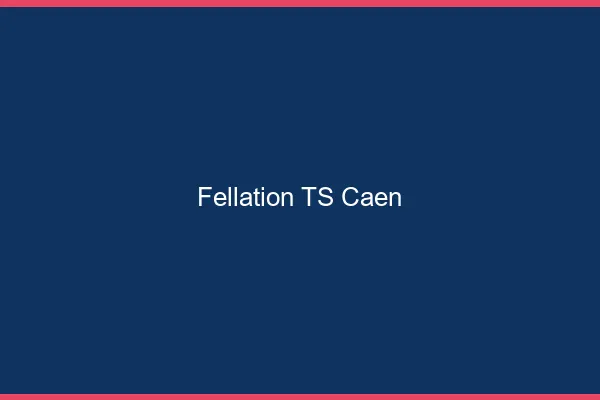 Fellation TS Caen