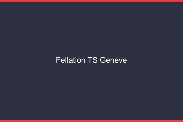 Fellation TS Genève
