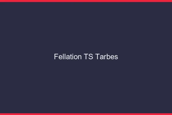 Fellation TS Tarbes