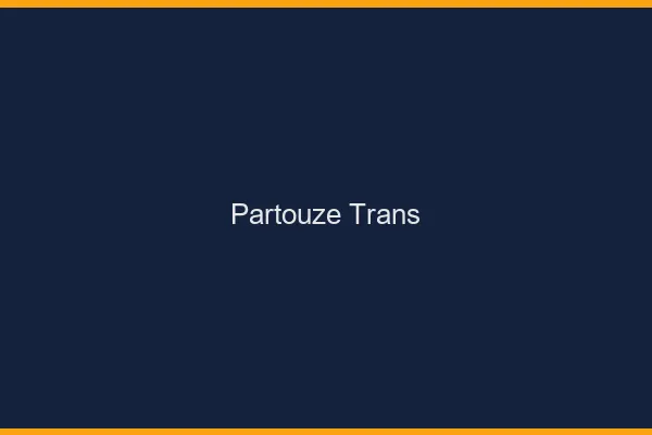 Partouze trans