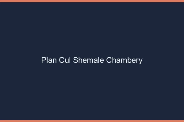 Plan cul shemale Chambéry