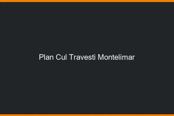 Plan cul travesti Montélimar