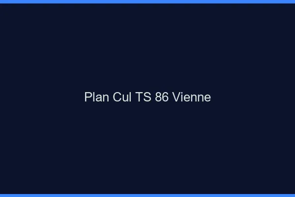 Plan cul TS 86 vienne