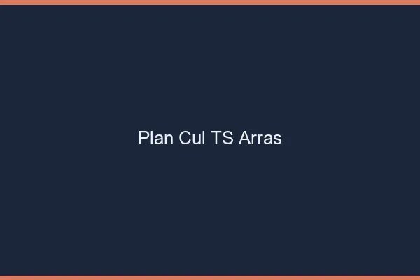 Plan cul TS Arras