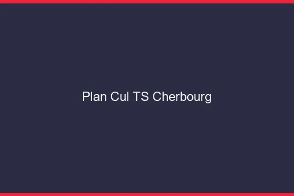 Plan cul TS Cherbourg