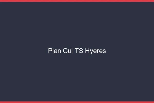 Plan cul TS Hyères