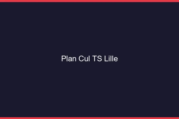 Plan cul TS Lille