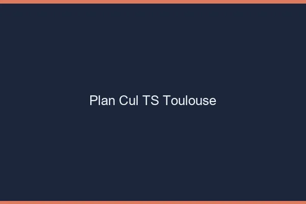 Plan cul TS Toulouse