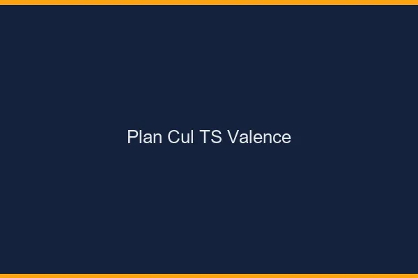Plan cul TS Valence