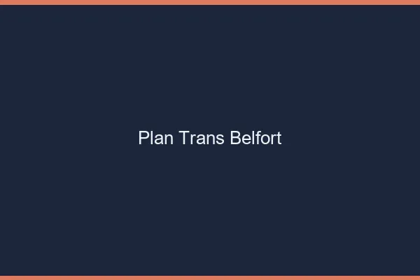 Plan trans Belfort