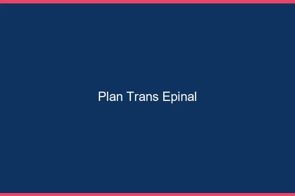 Plan trans Épinal
