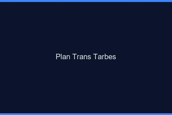 Plan trans Tarbes