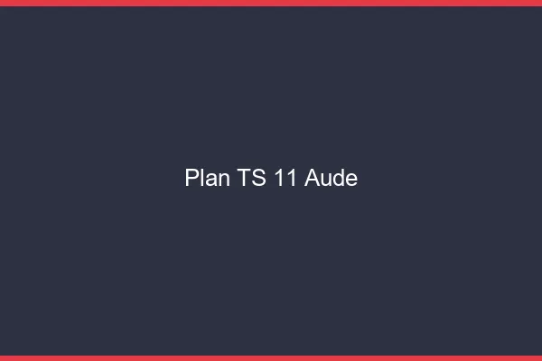 Plan TS 11 aude