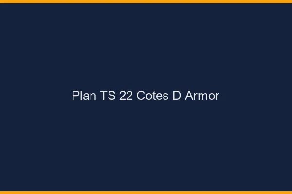 Plan TS 22 côtes-d'armor