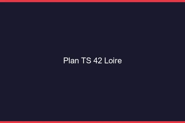 Plan TS 42 loire