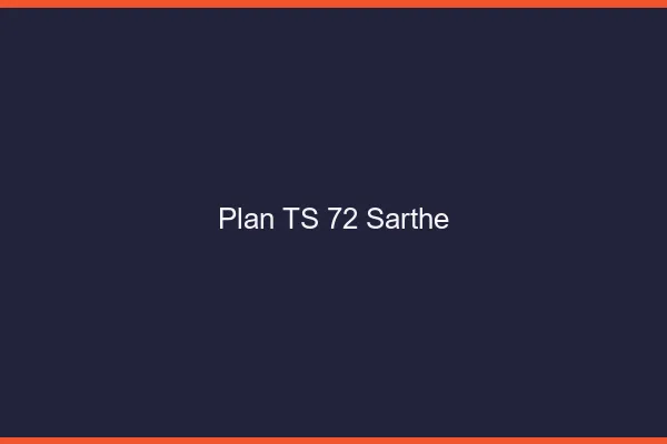 Plan TS 72 sarthe