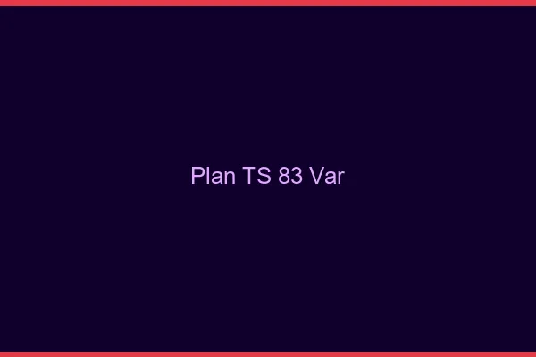 Plan TS 83 var