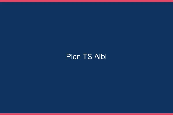 Plan TS Albi
