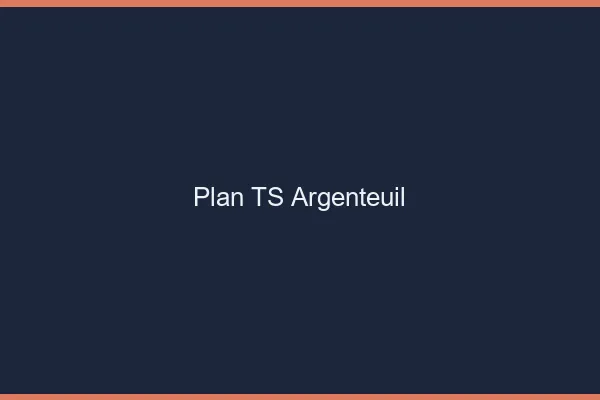 Plan TS Argenteuil