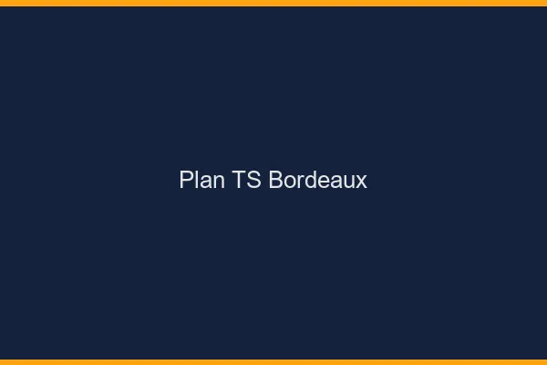 Plan TS Bordeaux