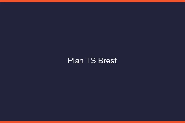 Plan TS Brest