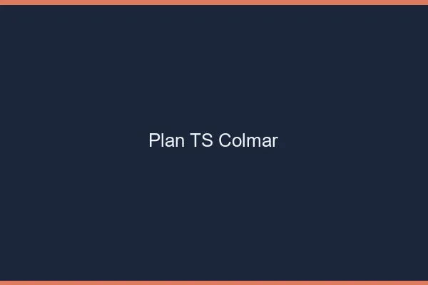 Plan TS Colmar