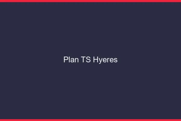 Plan TS Hyères