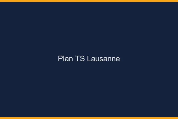 Plan TS Lausanne