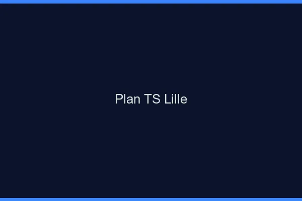 Plan TS Lille