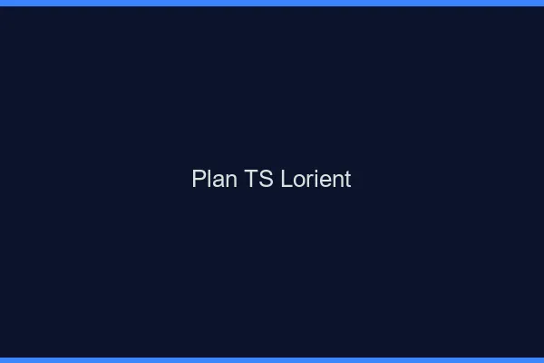 Plan TS Lorient