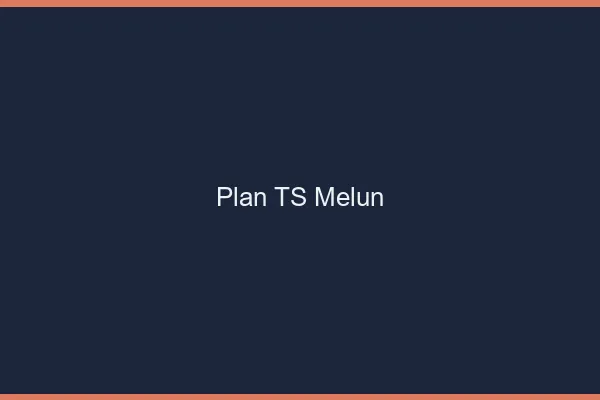 Plan TS Melun