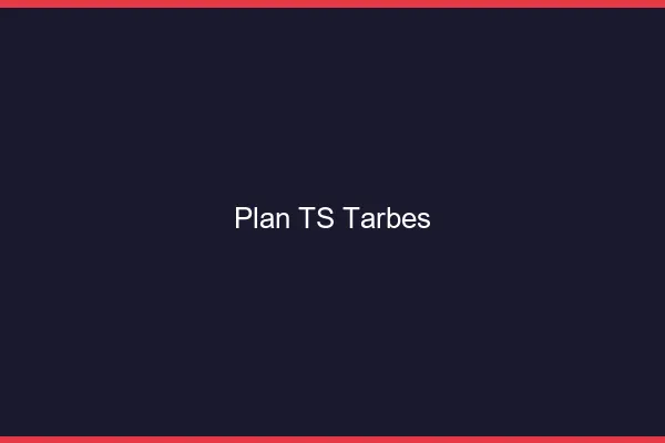 Plan TS Tarbes