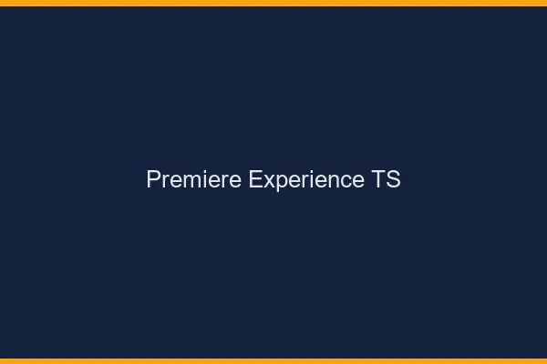 Première expérience TS