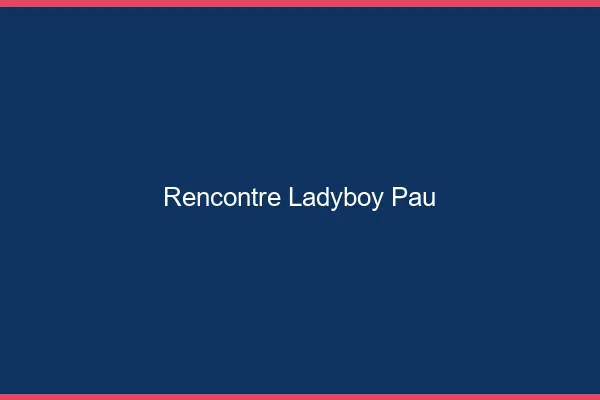 Rencontre ladyboy Pau