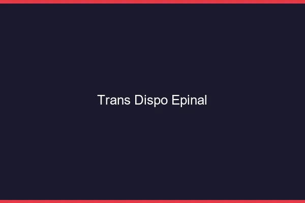 Trans dispo Épinal