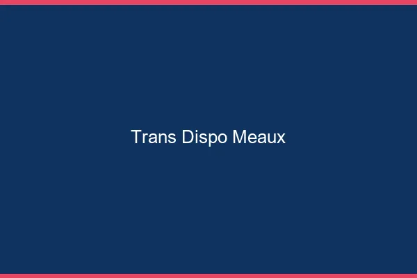 Trans dispo Meaux