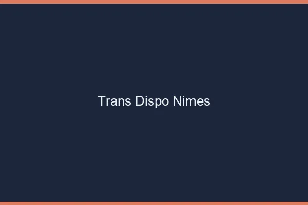 Trans dispo Nîmes